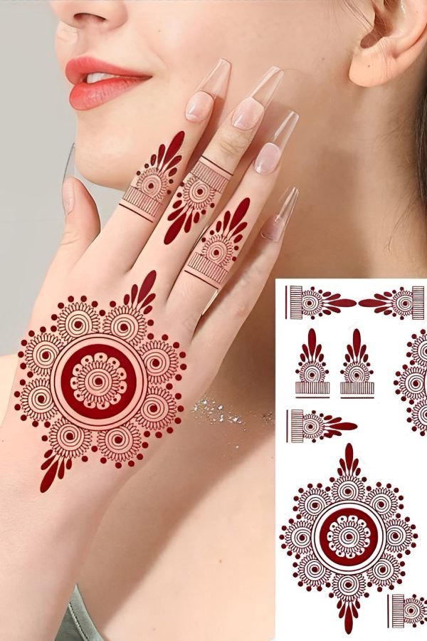main pic Henna tattoos sticker